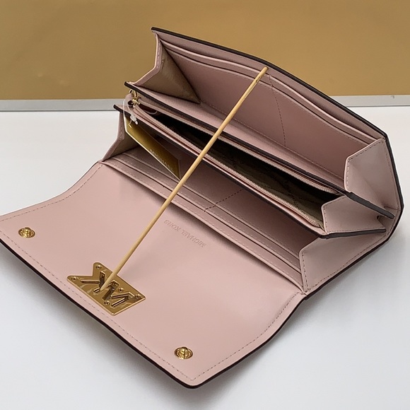 NWT MICHAEL KORS MIMI LARGE BIFOLD WALLET POWDER BLUSH COLOR - Picture 10 of 16